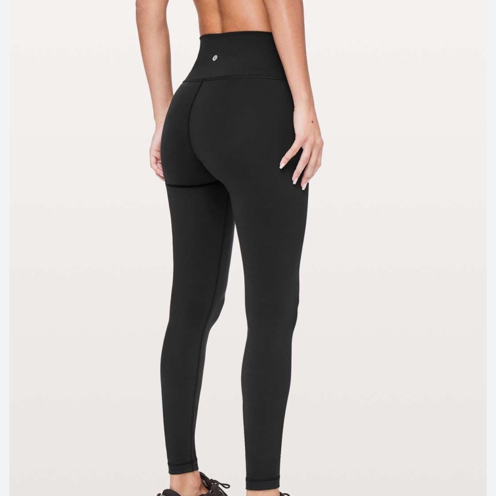 Lululemon high rise wunder under legging black